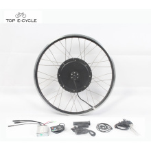 Kit de bicicleta de convección de bicicleta eléctrica aplicada con rueda trasera de 1000 W con motor verde